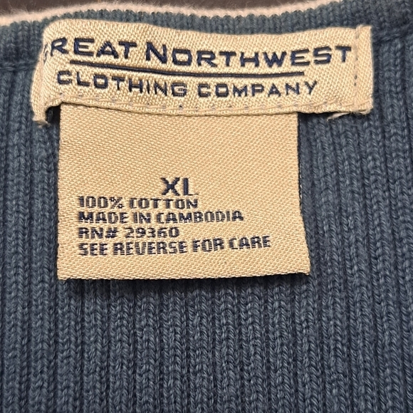 Two Piece Green Tunic & Cardigan   Size XL - Picture 10 of 11